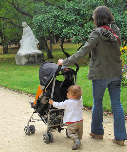 Mother [at Luxembourg Garden.] Photo: Ingrid.Deming