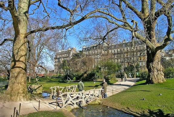 Parc des Batignolles. Photo: Meteorry.