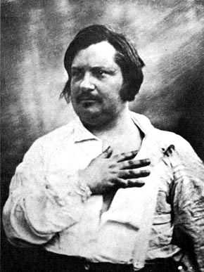 Honore de Balzac     public domaine photo, source: Wikimedia