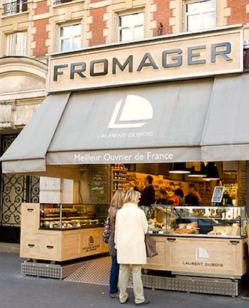 Laurent Dubois is a top quality Paris fromagerie. Photo: Laurent Dubois