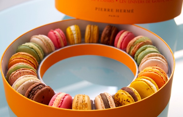 Pierre Hermé macarons assortment. Photo by Purple Cloud.