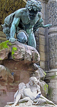 Medici Fountain detail ©HarshLight