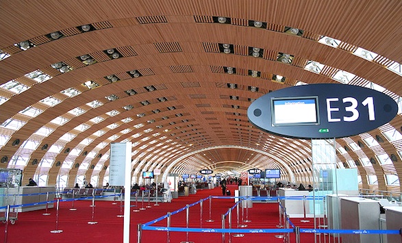 CDG awaits winter travelers. Photo by Serge Gordei