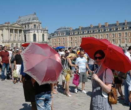 Lines at Versailles in August ©JayBergesen