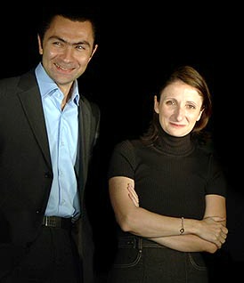 David Sinapian and Anne-Sophie Pic publicity photo