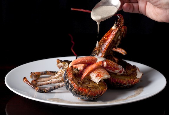Pan Roasted Lobster with Black Truffles. Photo: CUT