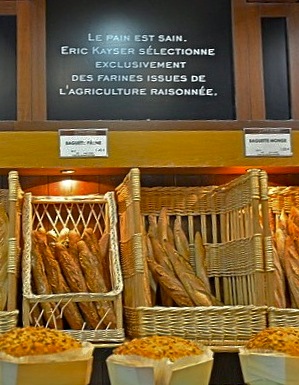 Kayser bread counter.