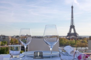 Terrace, Montaigne at La Maison Blanche