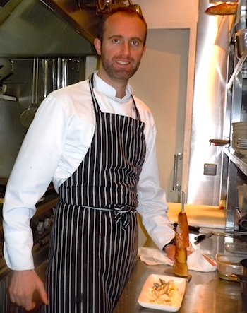 Chef Nicolas Valanchon of FL-Restaurant. Photo: M. Kemp