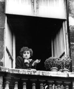 Colette at her second Palais-Royal apartment, circa 1944. Photo: Friends of Colette Society