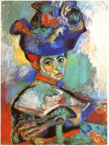 Henri Matisse, Femme au chapeau, 1905. Huile sur toile, 80.65 x 59.69 cm. San Francisco Museum of Modern Art, don d’Elise S. Haas, San Francisco, USA. ©Succession H. Matisse. Photo : Moma, San Francisco, 2011