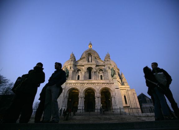 Sacre Coeur at Night   Photo ©Clay McLachlan