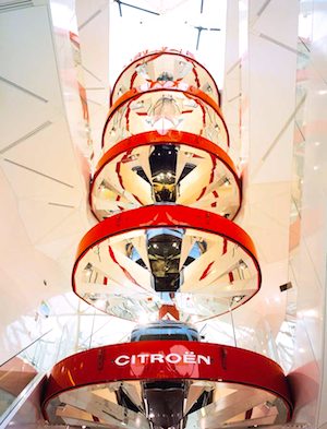 Citroen C42 showroom on Champs-Elysées. Photo: Citroen