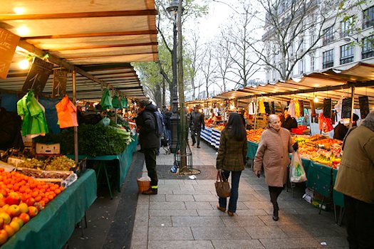 Marché Richard Lenoir.