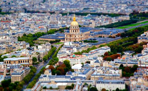 Invalides seen from Tour Montparnasse. Photo: tofman