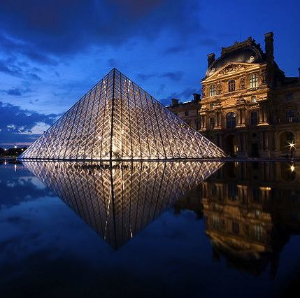 Louvre mirror © Etienne Boucher