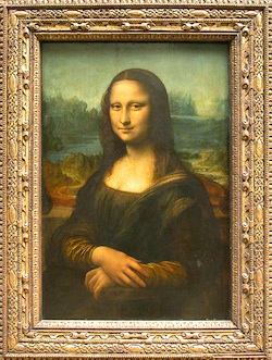 Portrait of Lisa Gherardini, wife of Francesco del Giocondo Leonardo di ser Pietro DA VINCI, known as Leonardo da Vinci  Photo: Musée du Louvre/A. Dequier - M. Bard