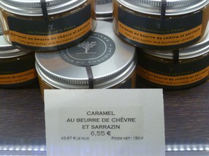 Caramel au Beure de Chèvre et Sarrazin. Photo courtesy Sally Peabody