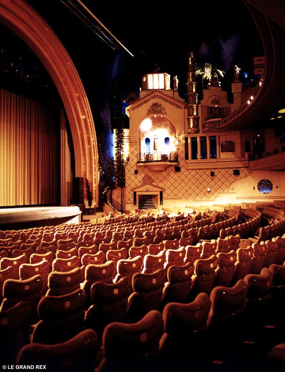 Grand Salle Photo credit: Grand Rex publicity materiais