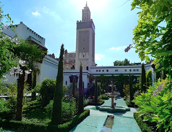 Paris Oasis: Grande Mosquee de Paris Restaurant, Salon de ...