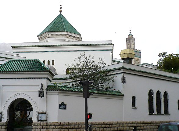 Grande Mosquee de Paris exterior