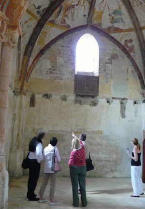 Chapel at Chateau de Pimpean. Photo: Cathy Shore