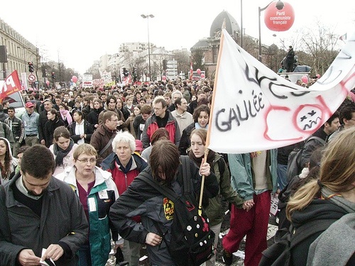 French Protestors Striking