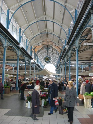 Les Halles market in Dijon France