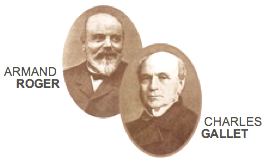 Company founders Armand Roger & Charles Gallet. Photo courtesy of Roger&Gallet