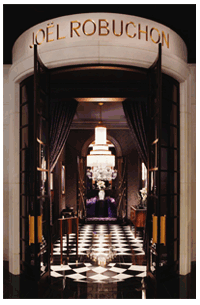 Entrance, Joël Robuchon at The Mansion