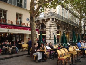 Café de la Mairie, Paris. Photo: Cathy Fiorello.