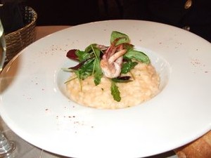Risotto with squid and crustaceans. Photo: John Talbott