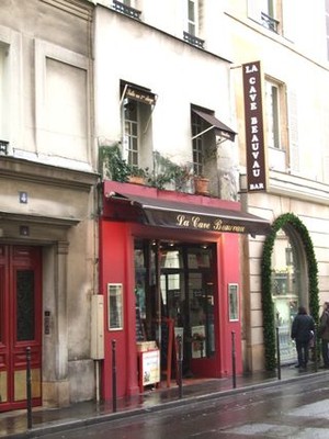 La Cave Beauvau Wine Bar Paris. Photo credit: John Talbott.