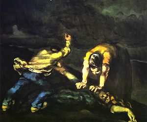 The Murder by Paul Cezanne  photo courtesy Wikipedia
