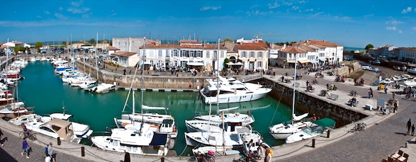 Saint-Martin-de-Ré harbor. Photo by Yann le Henand